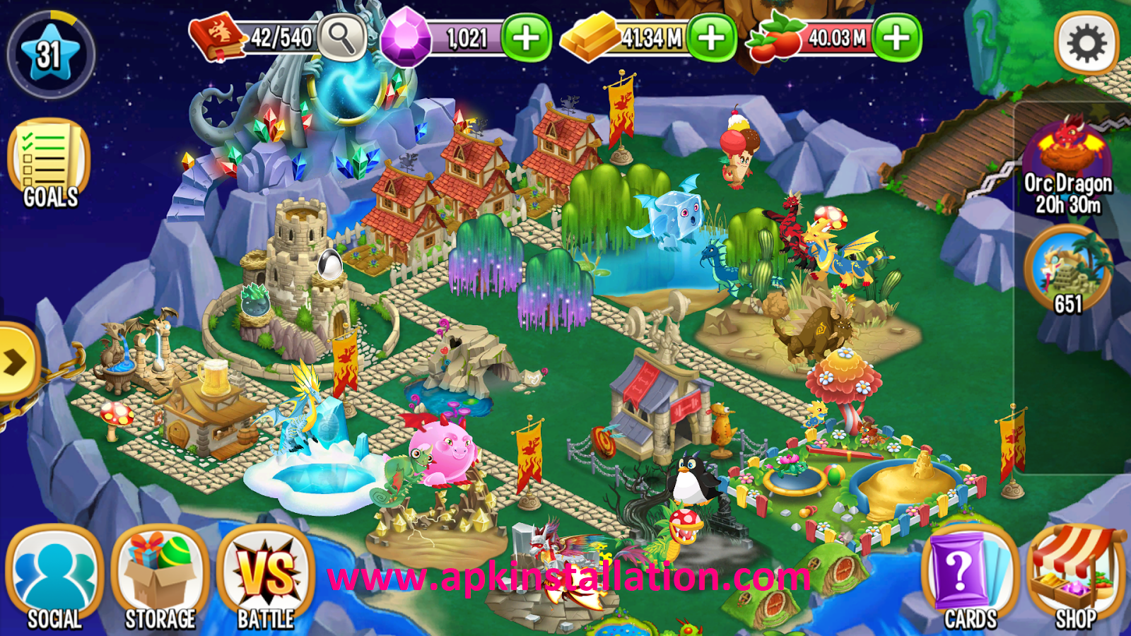 DRAGON CITY MODDED APK FREE DOWNLOAD