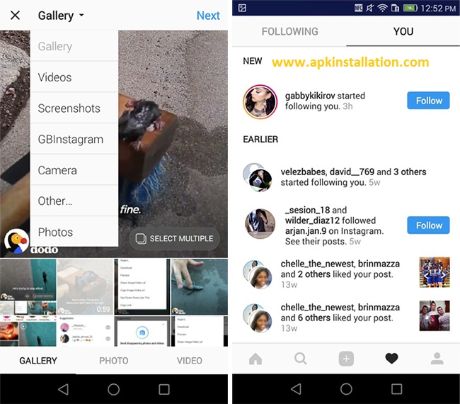 GB INSTAGRAM MODDED APK FREE DOWNLOAD