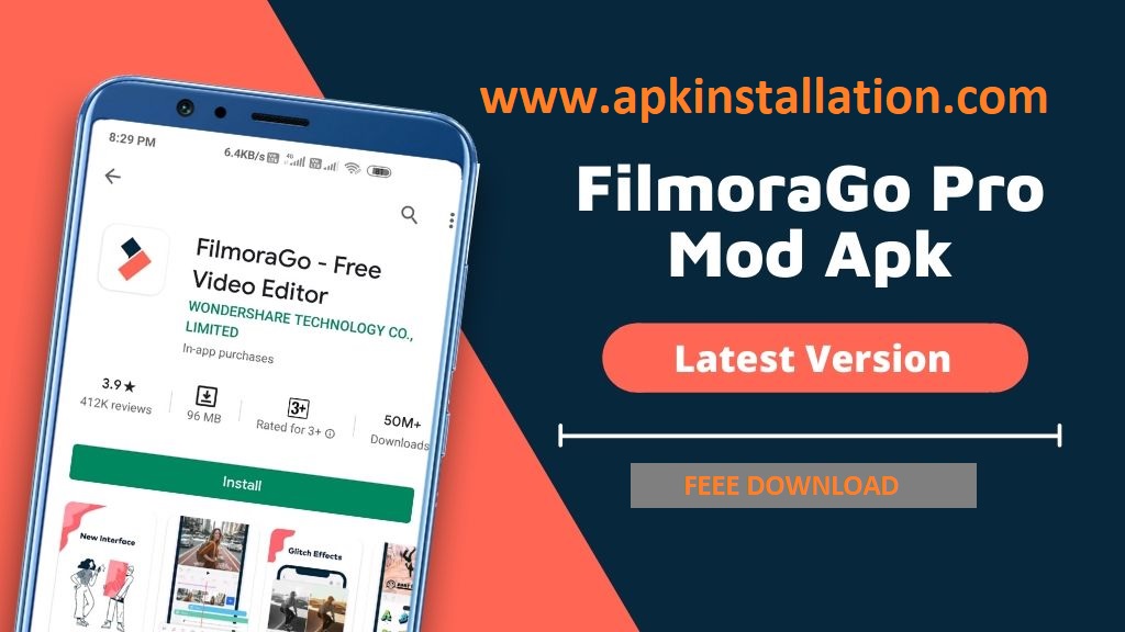 Download FilmoraGo Mod APK V6.3.1 (Pro Unlocked) Andriod Video Editor