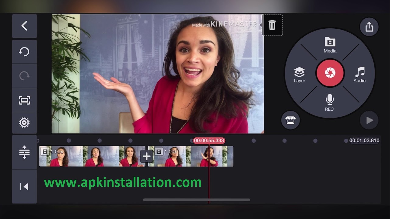 kinemaster pro apk with video layer free download