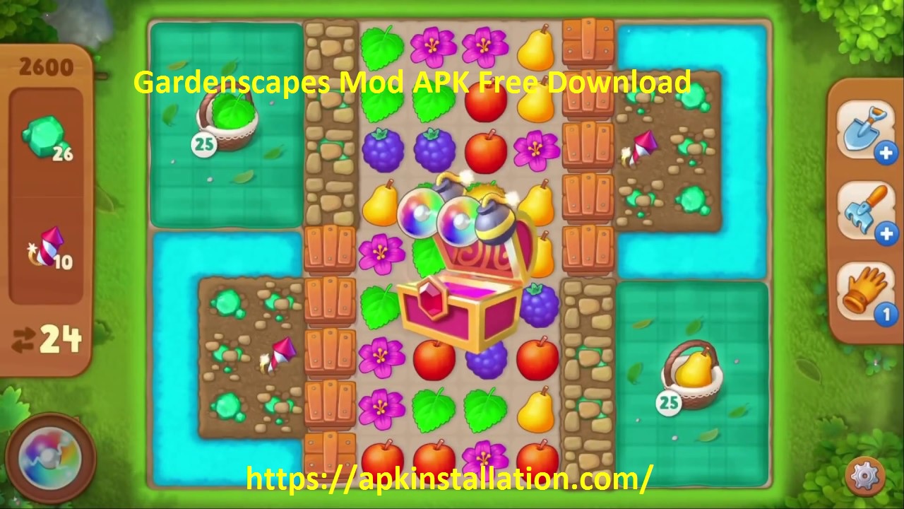 apk games mod gardenscapes